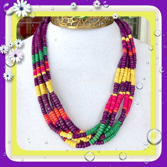 Jewelry - 🌺🌴🌺 @asma007 BOHEMIAN 6 STRAND NECKLACE 🌺🌴🌺